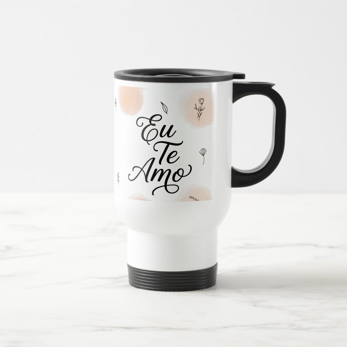Caneca Personalizada Declação de Amor Eu Te Amo - Térmico