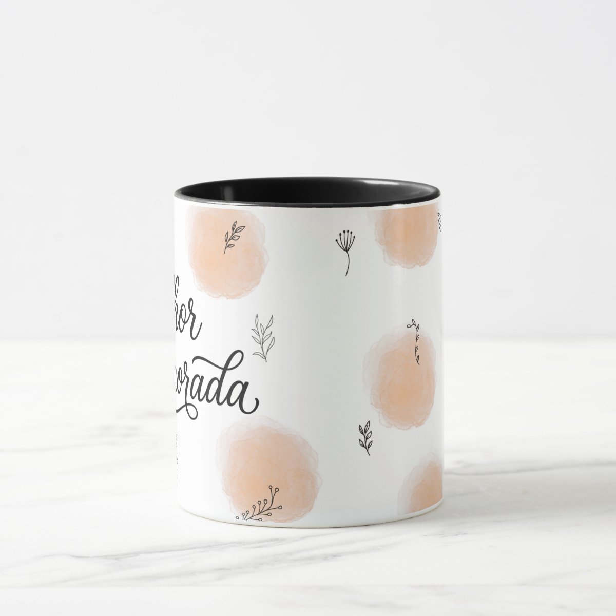 Caneca Personalizada Melhor Namorada - Preta