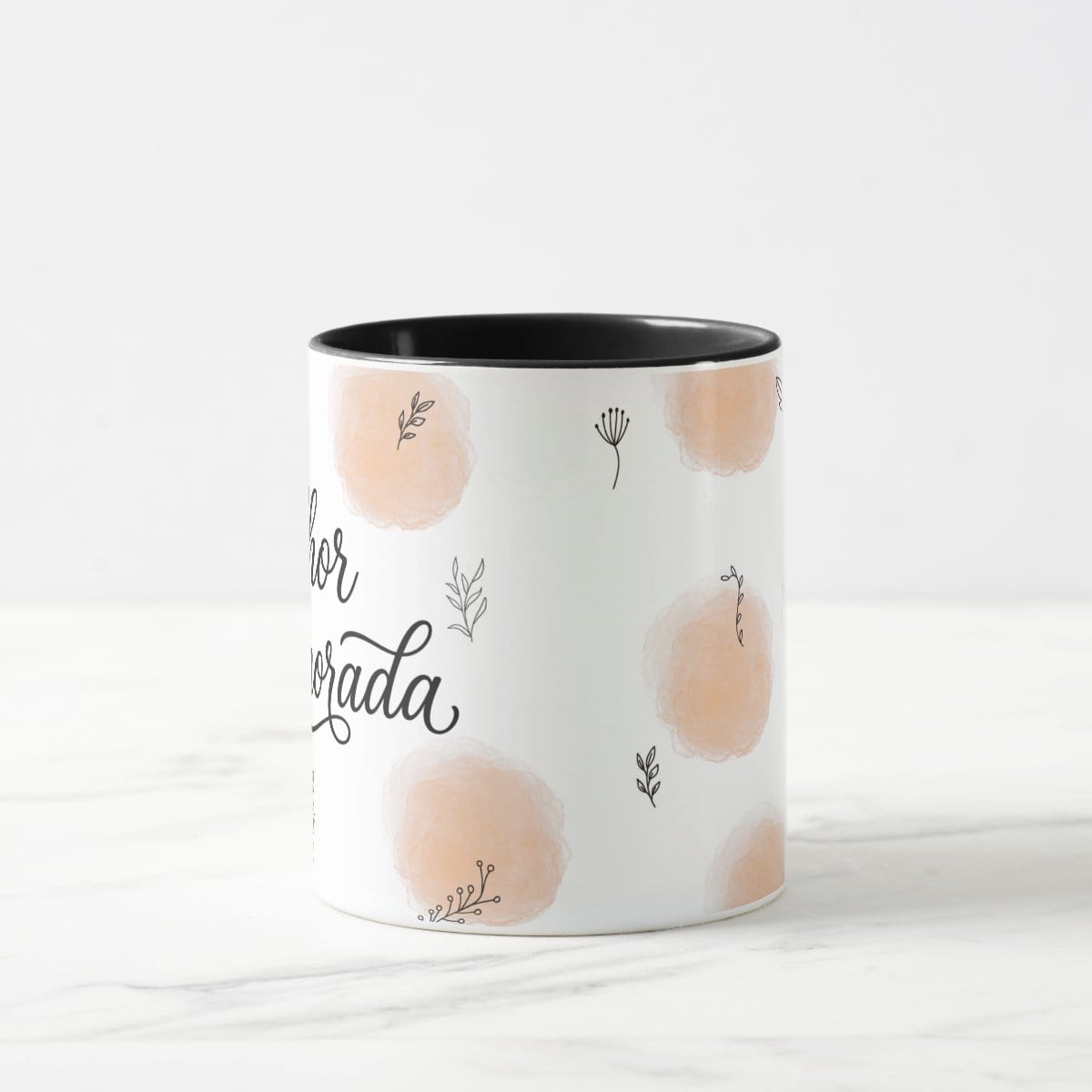Caneca Personalizada Melhor Namorada - Preta
