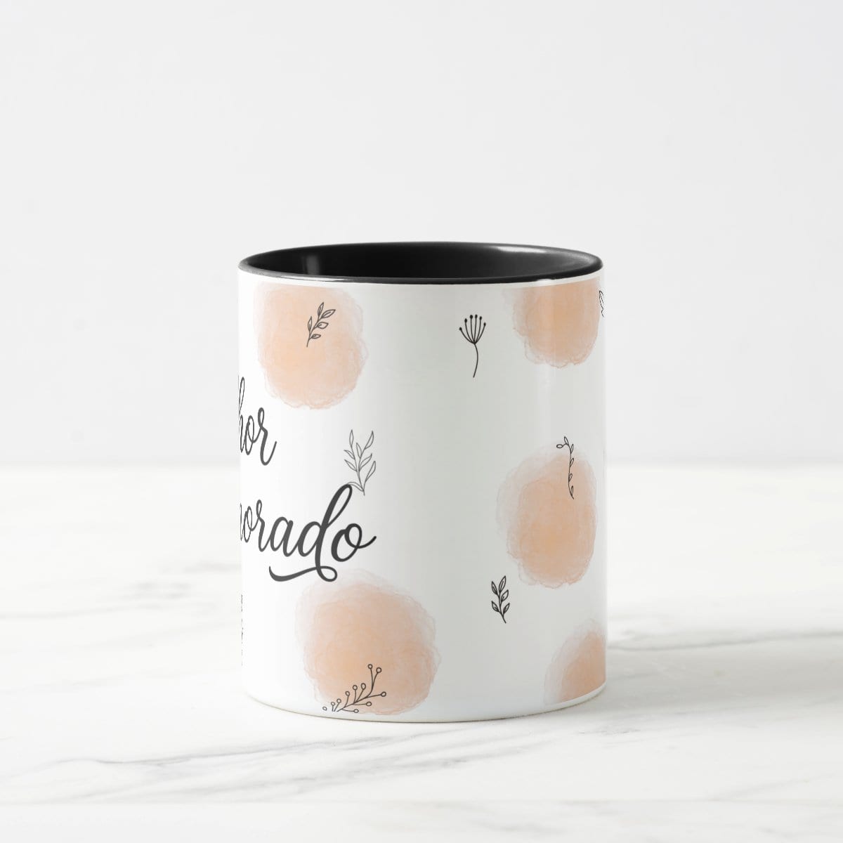 Caneca Personalizada Melhor Namorado - Preta