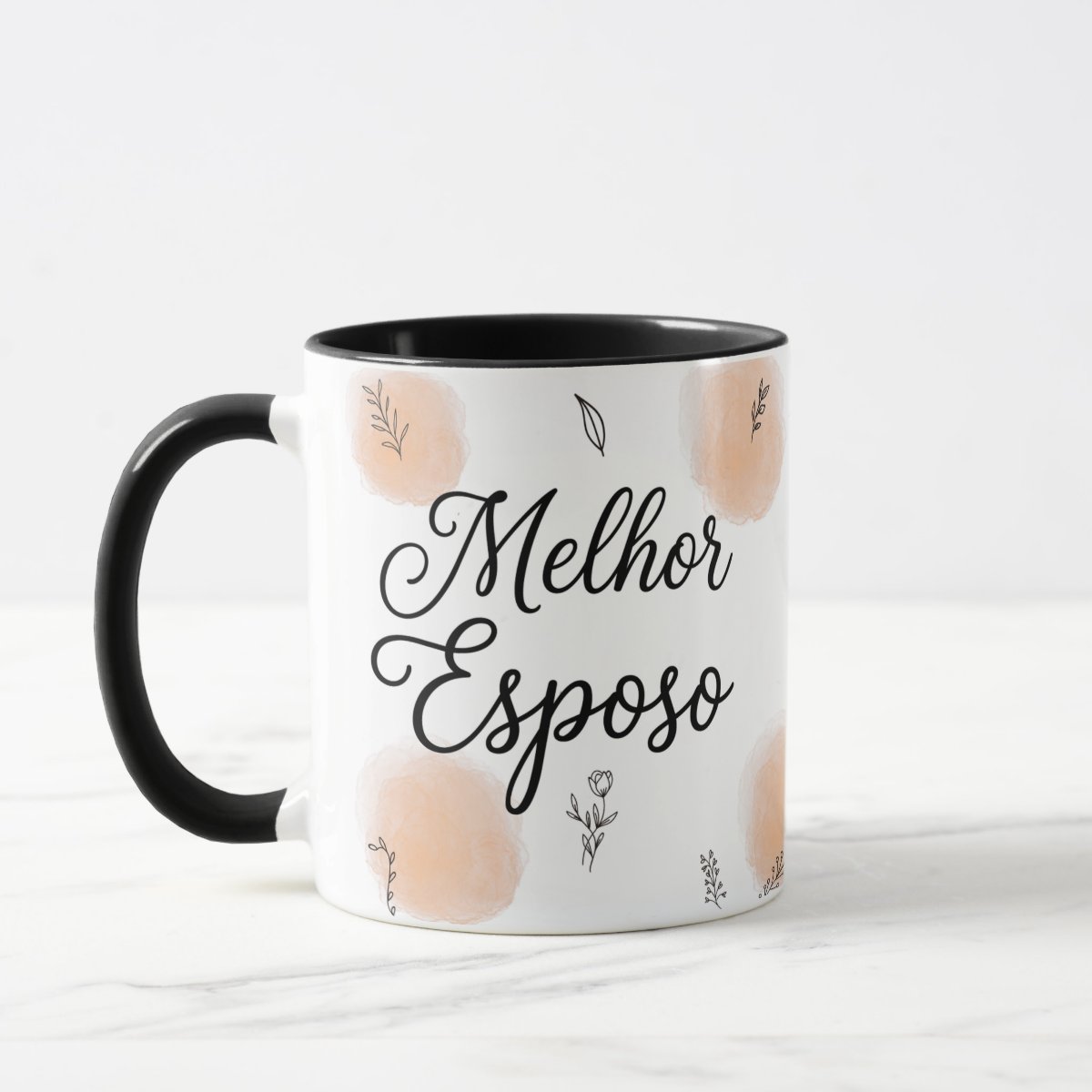 Caneca Melhor Esposo - Preta