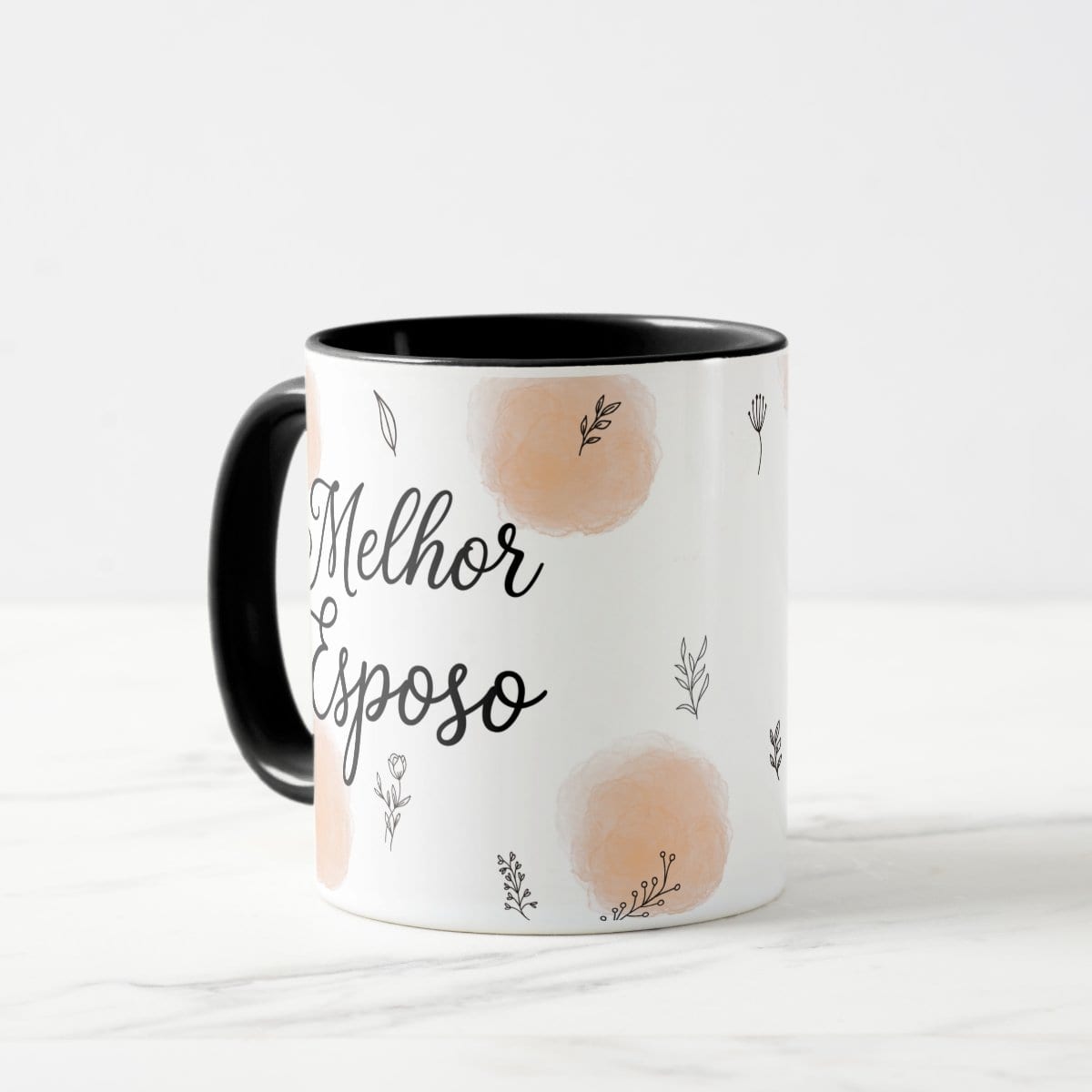 Caneca Melhor Esposo - Preta