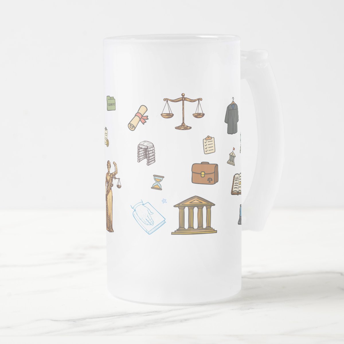 Caneca Direito com Nome Personalizada - Chopp