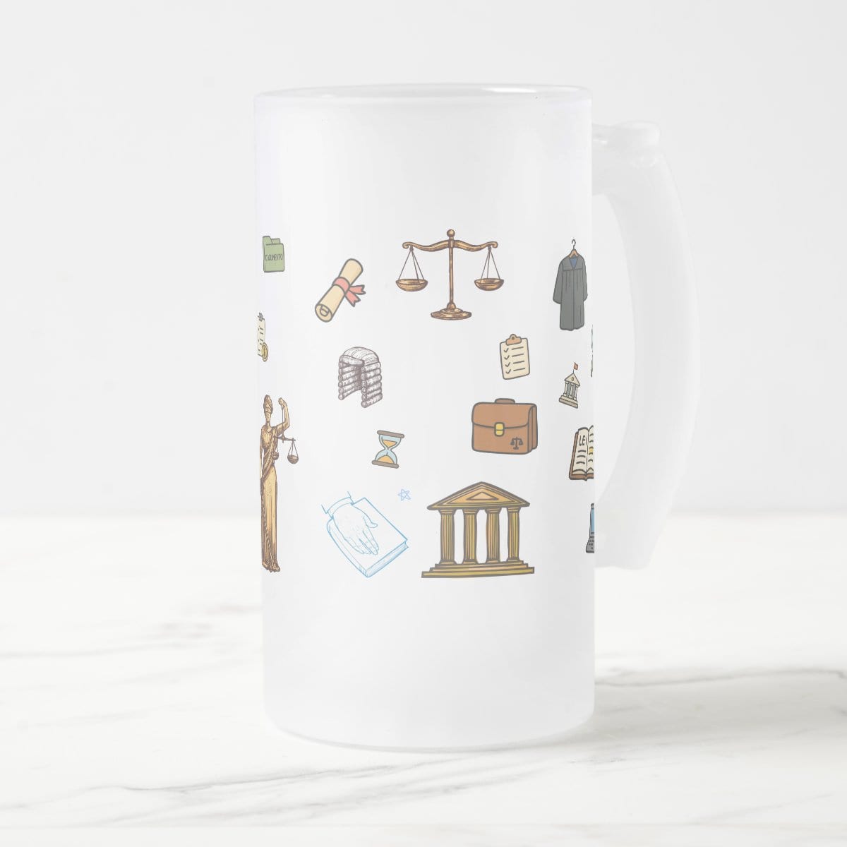 Caneca Direito com Nome Personalizada - Chopp