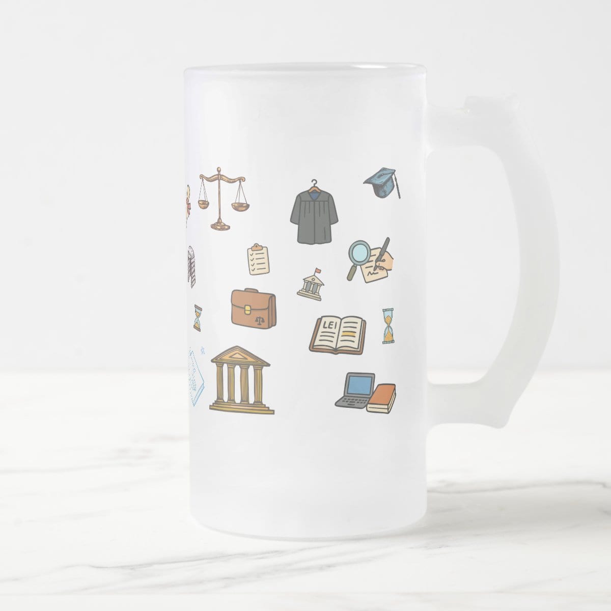 Caneca Direito com Nome Personalizada - Chopp